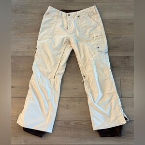 Burton Cream Cargo Ski Pants
